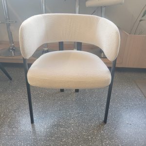 silla de chenille Petrolia