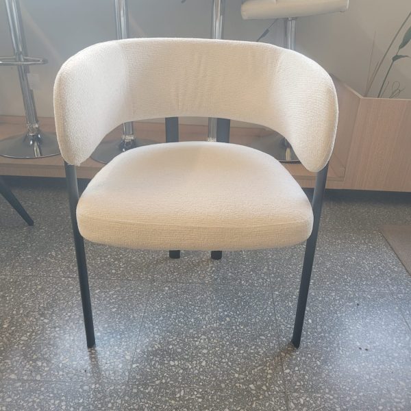 silla de chenille Petrolia