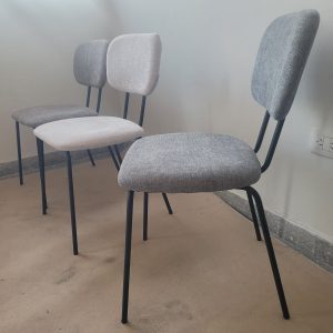silla de chenille Dorset