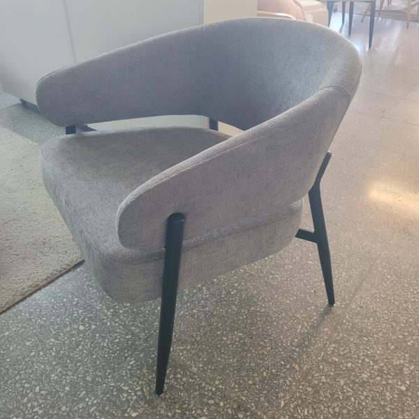 sillón de chenille Grant