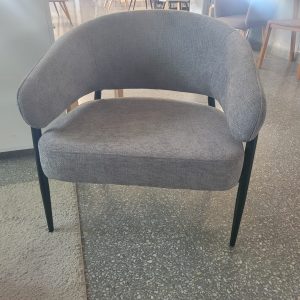 sillón de chenille Grant