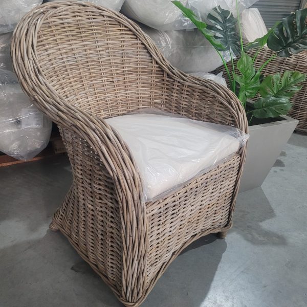 sillón de ratán natural Yunnan