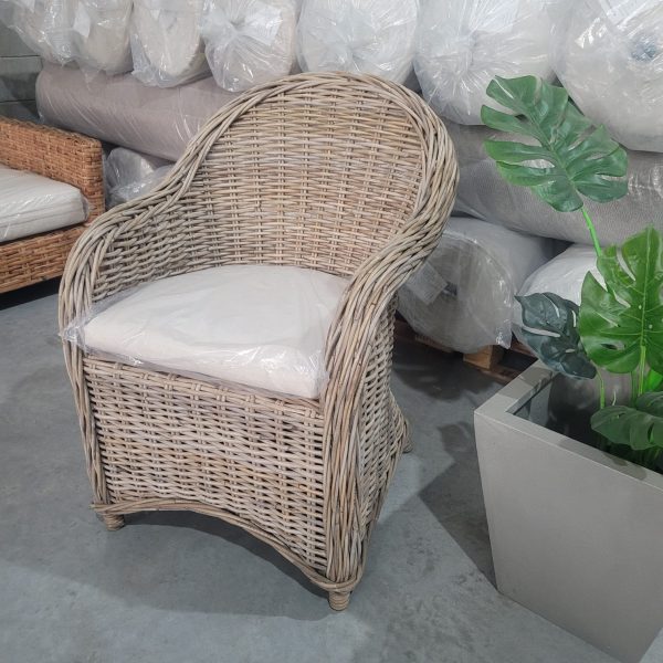 sillón de ratán natural Yunnan
