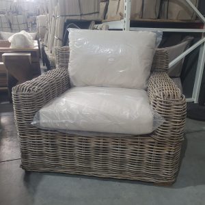 sillones y sofá de ratán natural Muar