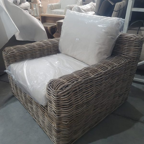 sillones y sofá de ratán natural Muar