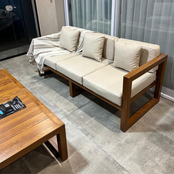 conjunto de sillones de exterior de PVC