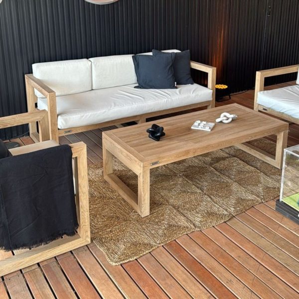 conjunto de sillones de exterior de PVC