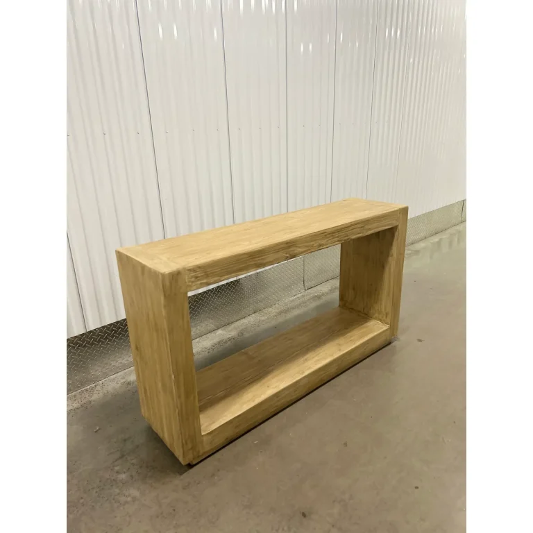 Consola de madera recuperada Suksma