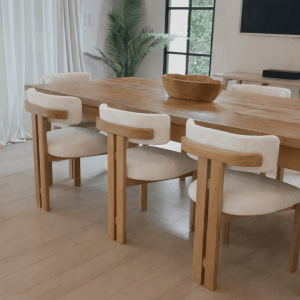 sillón de petiribi y buclé Rangun