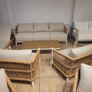 Conjunto de aluminio para galería Aurora